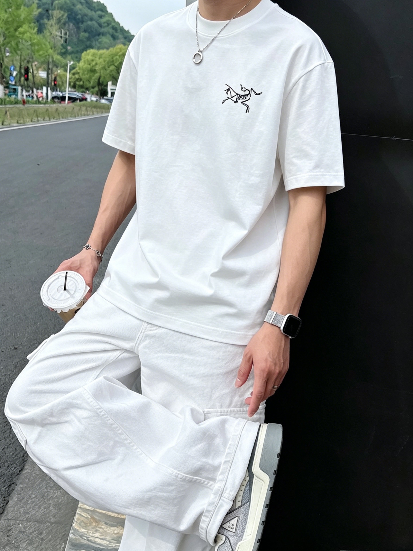 アークテリクス「ARC'TERYX」ロゴプリントTシャツ / ショートスリーブ クルーネック