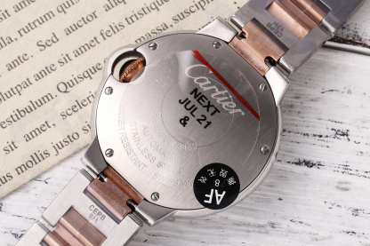 カルティエ［Cartier］バロン ブルー ドゥ 自動巻き腕時計 33mm