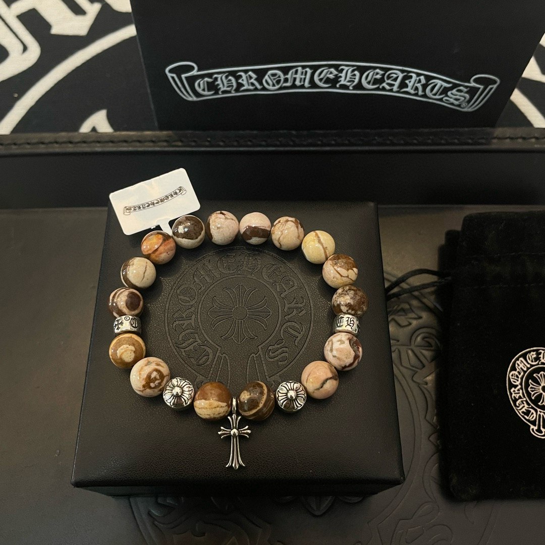 クロムハーツ「Chrome Hearts」ブレスレット - ヴィンテージ＆ロックテイスト ペア用