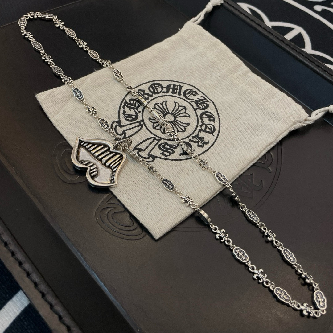 クロムハーツ「Chrome Hearts」クラシック ペンダントネックレス - 男女兼用