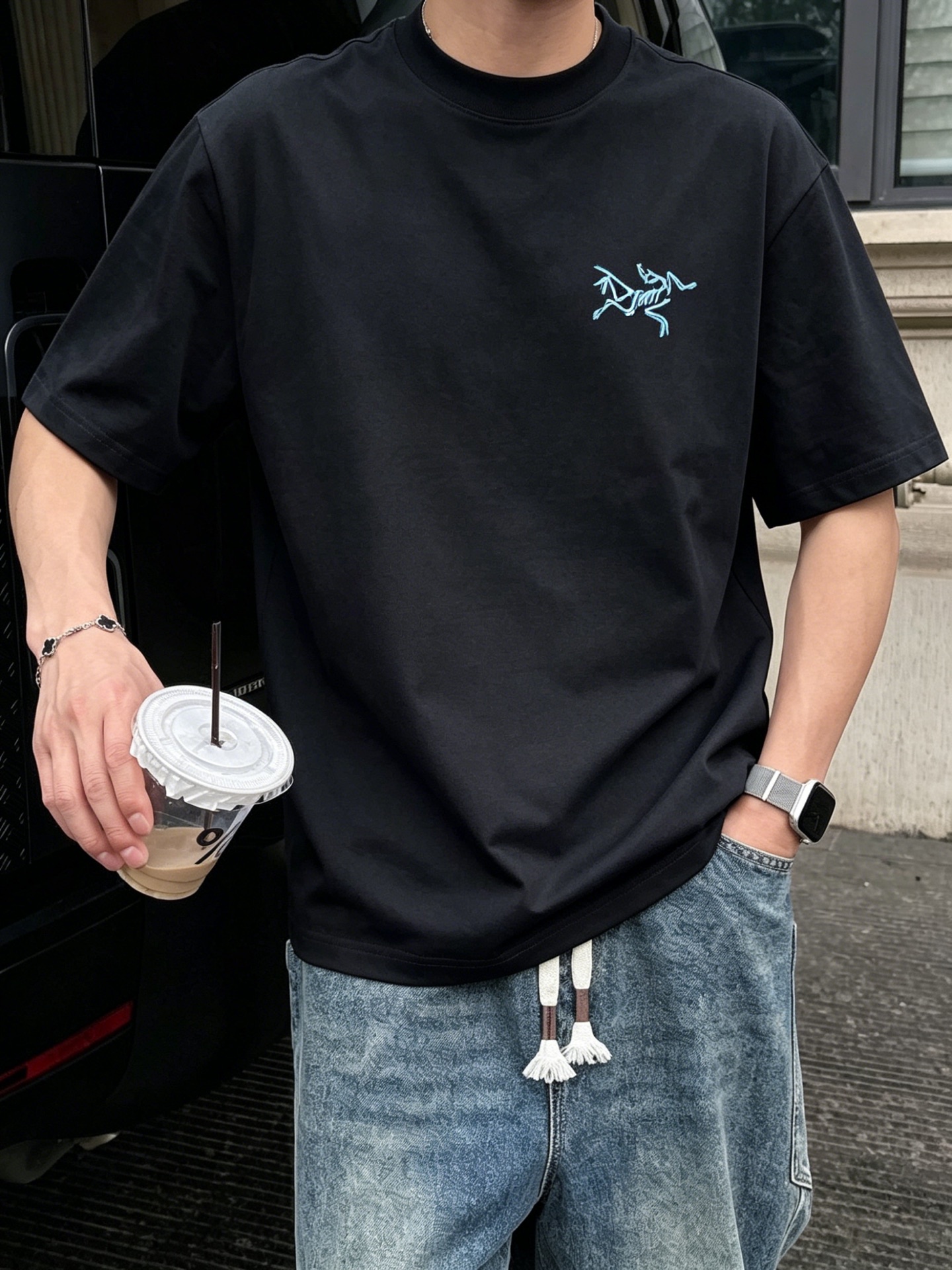 アークテリクス「ARC'TERYX」ロゴプリントTシャツ / ショートスリーブ クルーネック