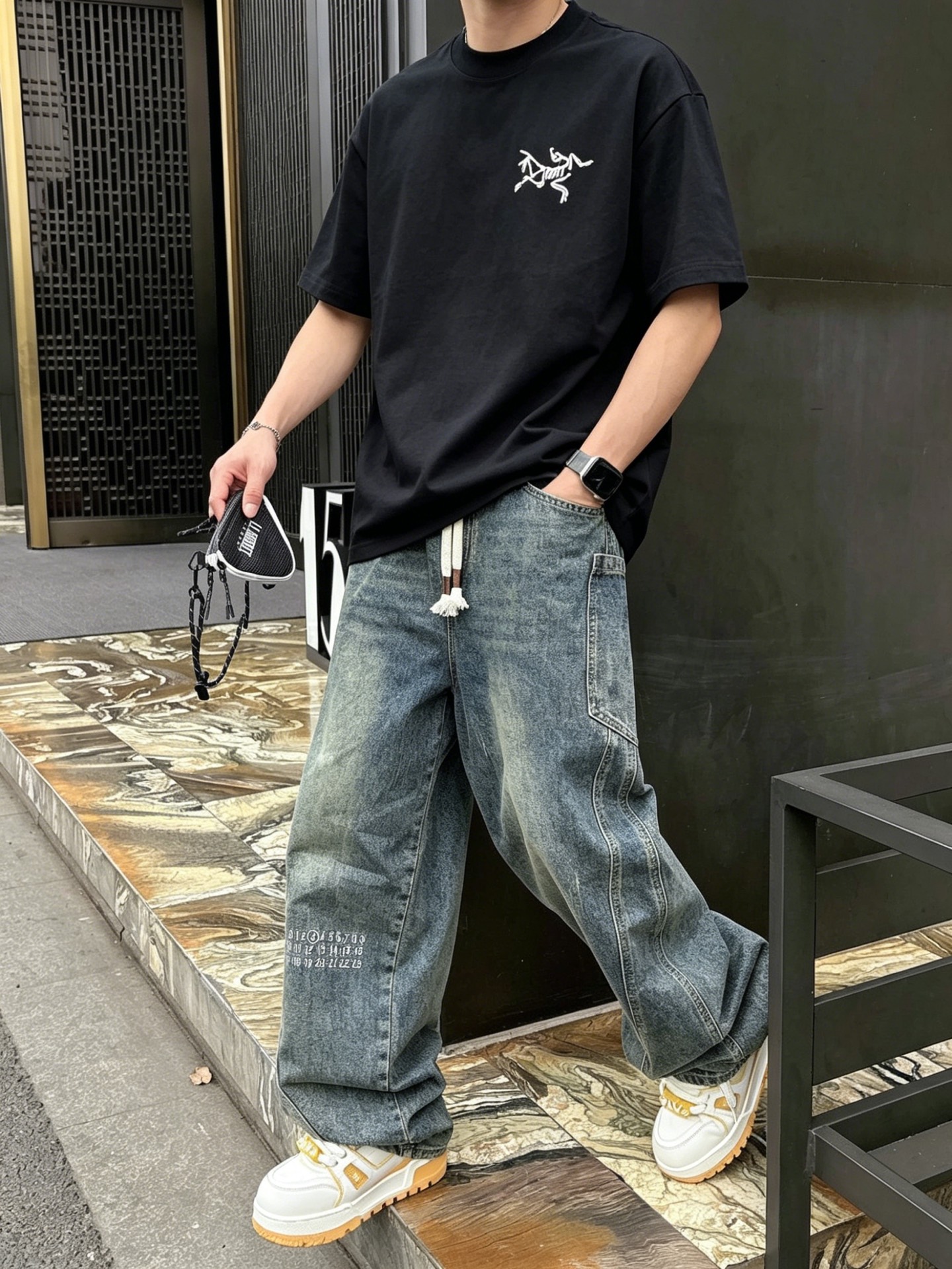 アークテリクス「ARC'TERYX」ロゴプリントTシャツ / ショートスリーブ クルーネック