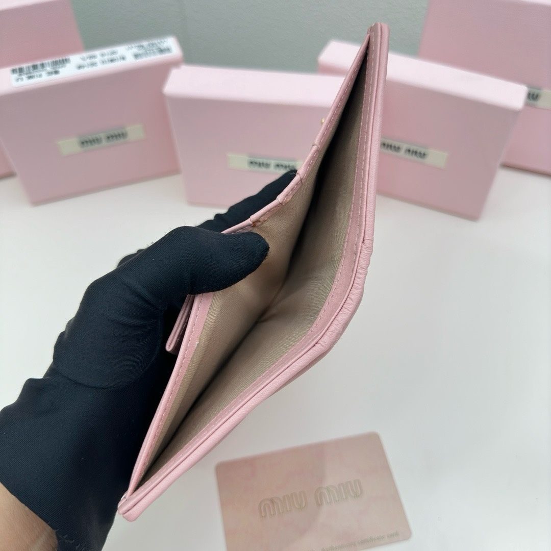 ミュウミュウ「Miu Miu」ミュウミュウ ラムスキン フラップバッグ 3513 / ショルダーバッグ