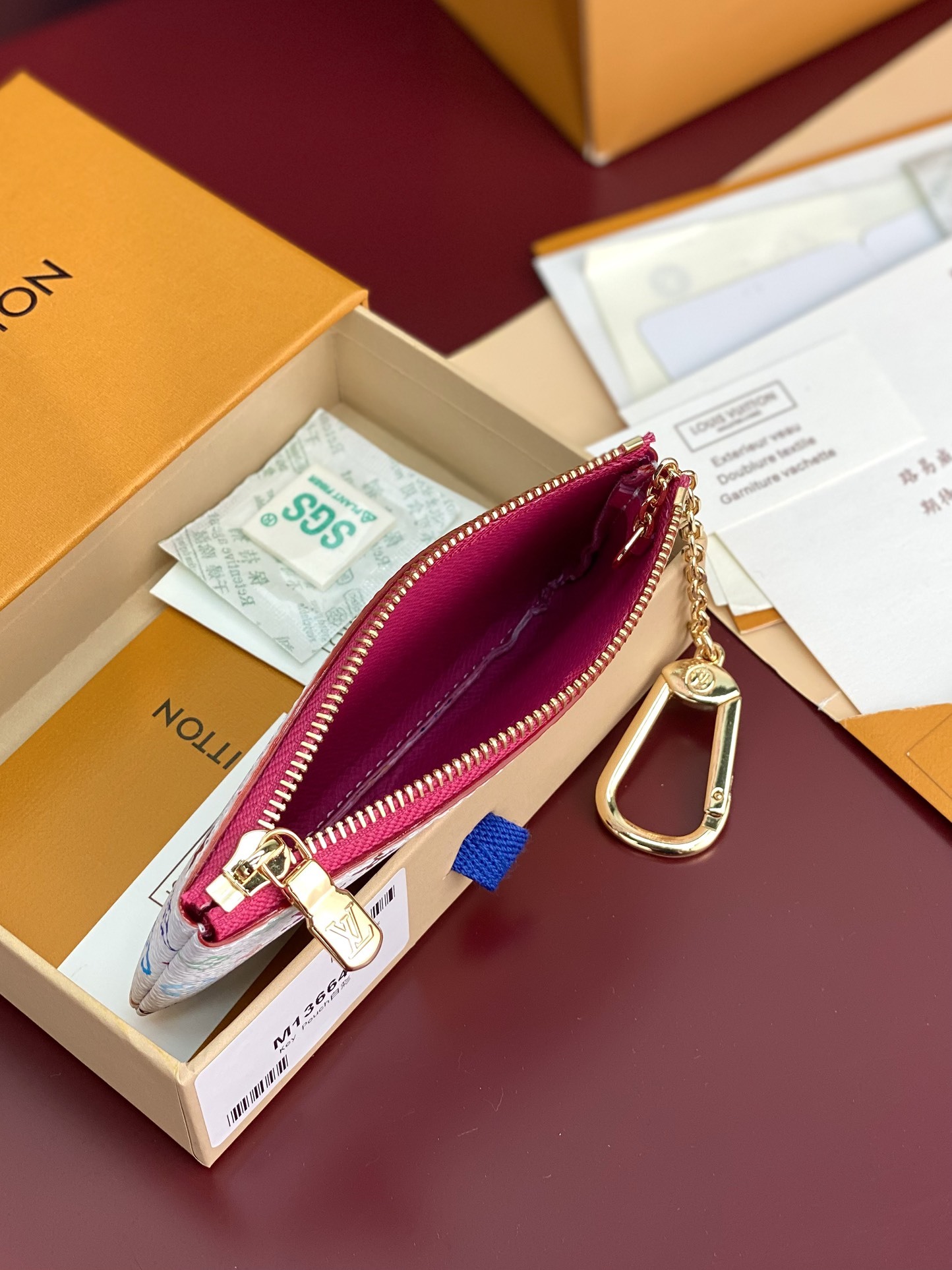 ルイ・ヴィトン「Louis Vuitton」LV × TM ポシェット･クレ