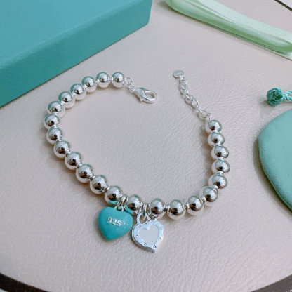 ティファニー「Tiffany & Co.」ポリッシュドシルバーリンク ブレスレット