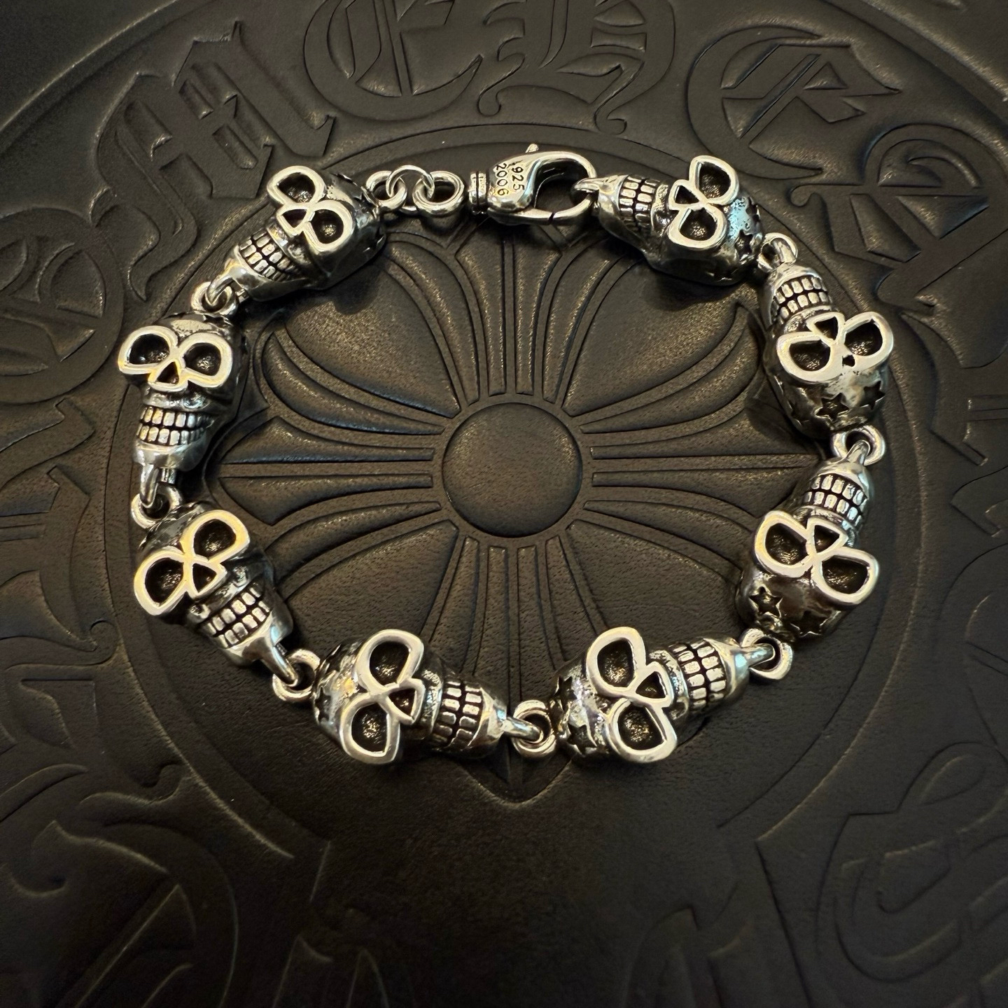 クロムハーツ「Chrome Hearts」ブレスレット - ヴィンテージ＆ロックテイスト ペア用