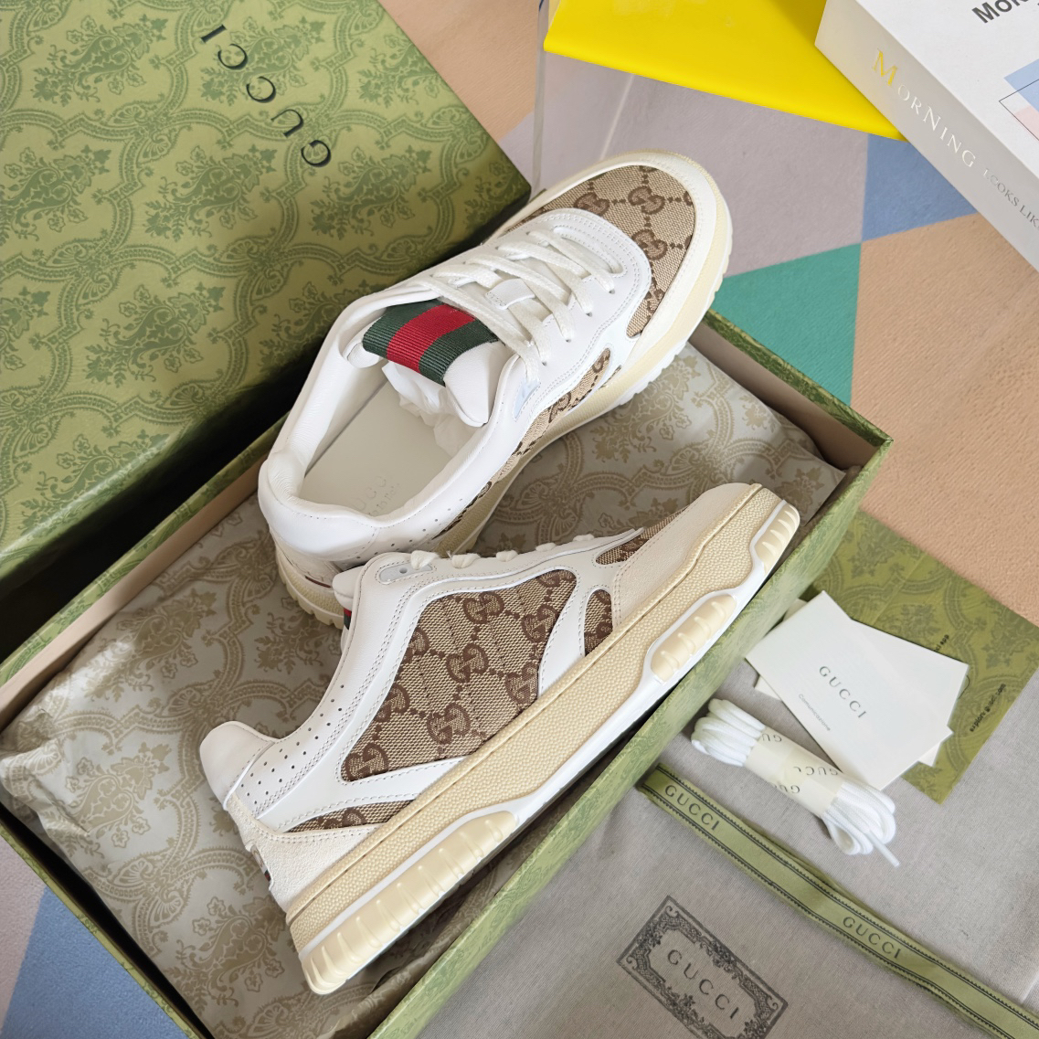 グッチ「Gucci」グッチ バスケット スニーカー / ハイカットレザースニーカー