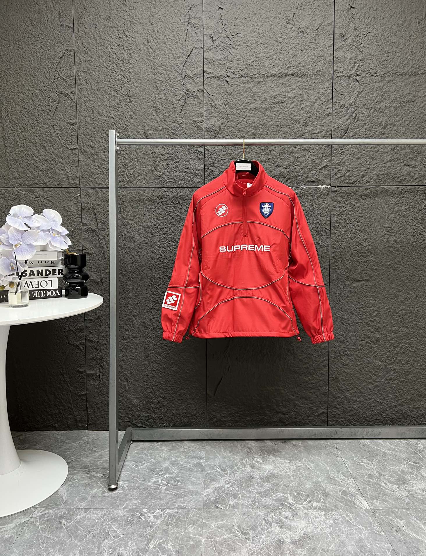 Supreme Reflective Piping Pullover FW24 WEEK11 プルオーバー