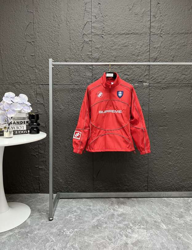 Supreme Reflective Piping Pullover FW24 WEEK11 プルオーバー