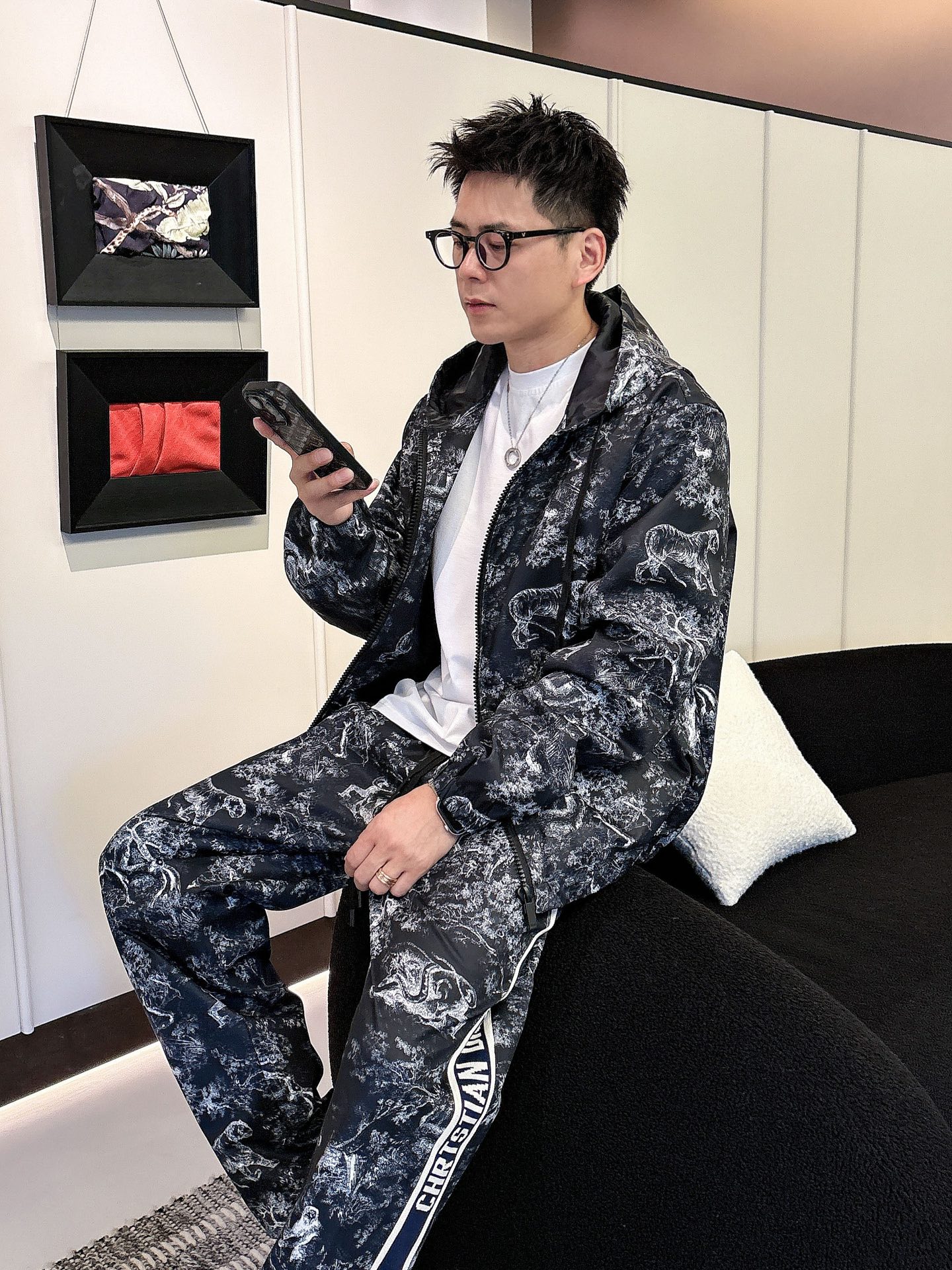 ディオール「Dior」秋冬 メンズ カジュアルスポーツセット