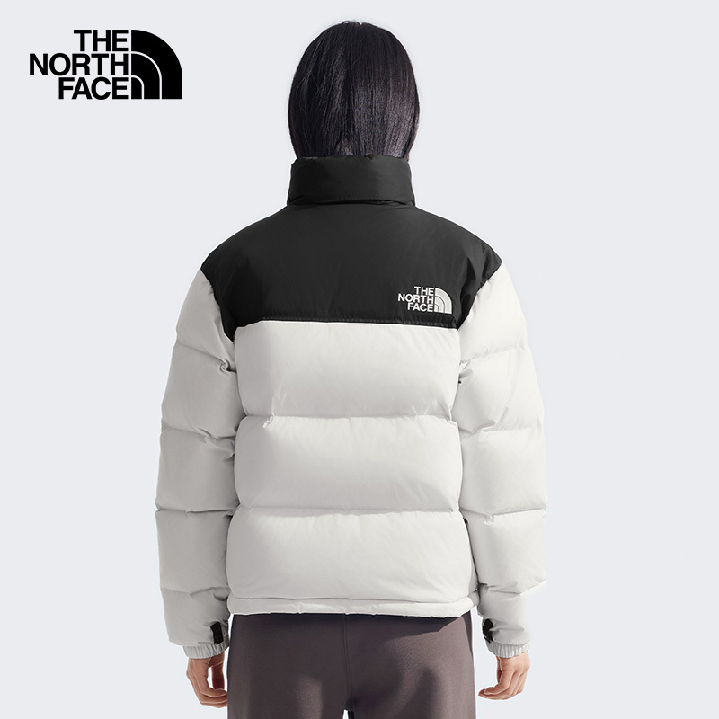 TheNorthFace 96 Nuptse トレンドブランドの女性用ホワイトグースダウンジャケット クラシックアイコン新モデル登場