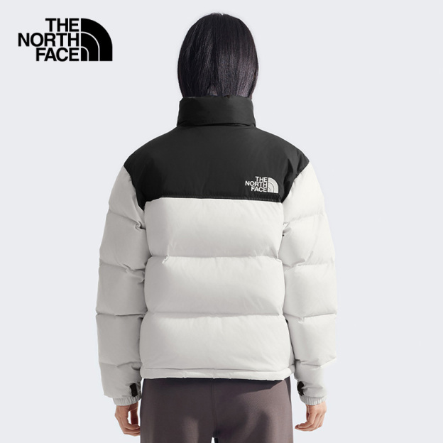 TheNorthFace 96 Nuptse トレンドブランドの女性用ホワイトグースダウンジャケット クラシックアイコン新モデル登場