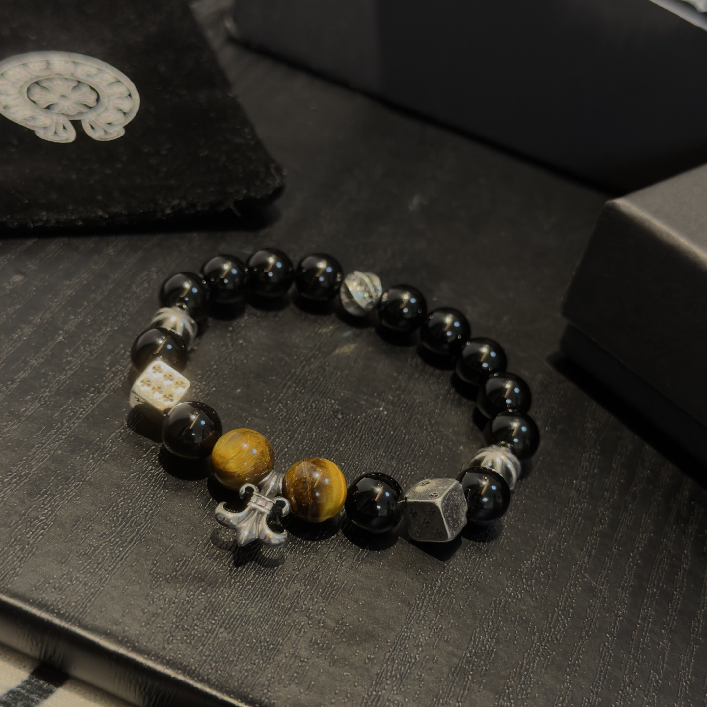 クロムハーツ「Chrome Hearts」ブレスレット - ヴィンテージ＆ロックテイスト ペア用