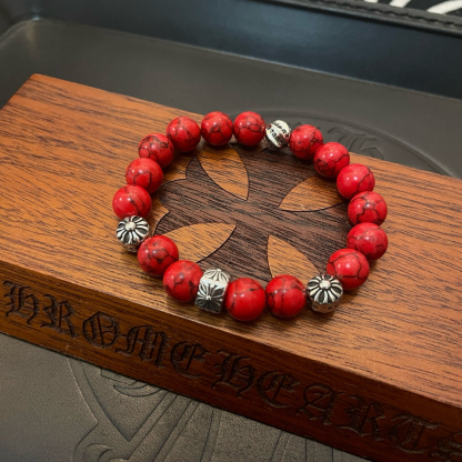 クロムハーツ「Chrome Hearts」ブレスレット - ヴィンテージ＆ロックテイスト ペア用