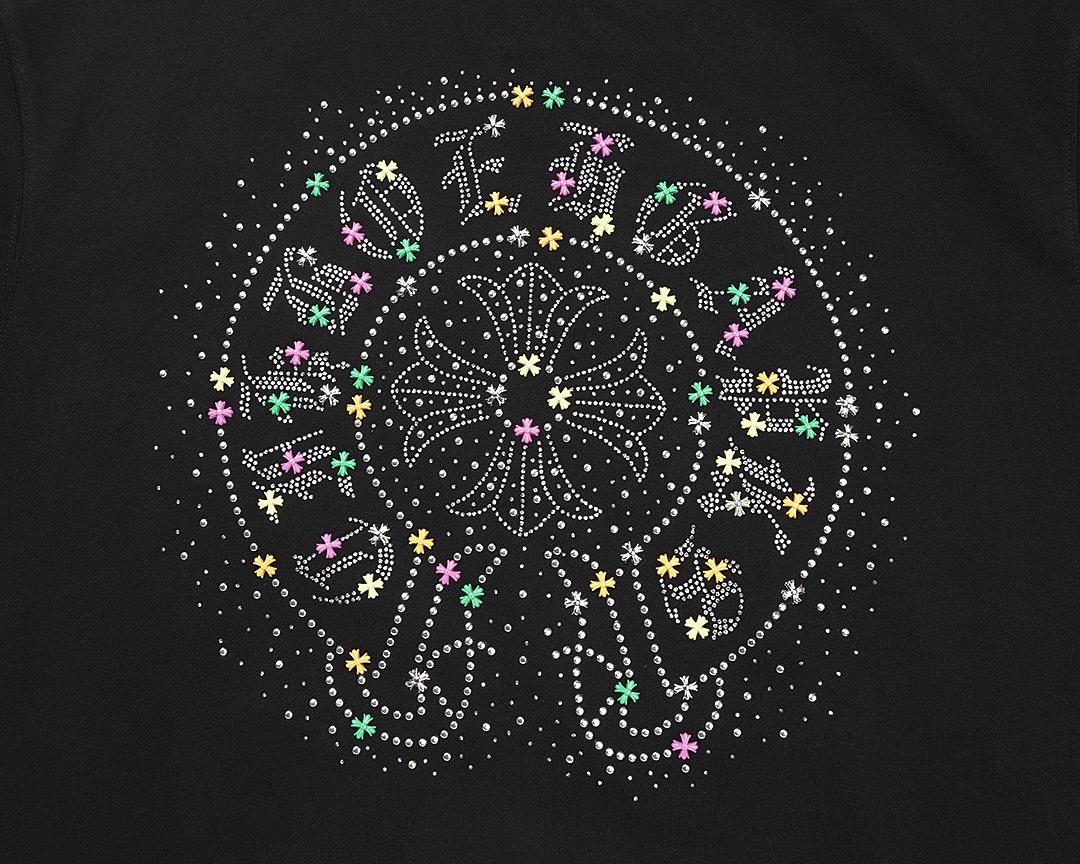 クロムハーツ「Chrome Hearts」秋冬ロングスリーブ ジップアップフーディ - ユニセックス