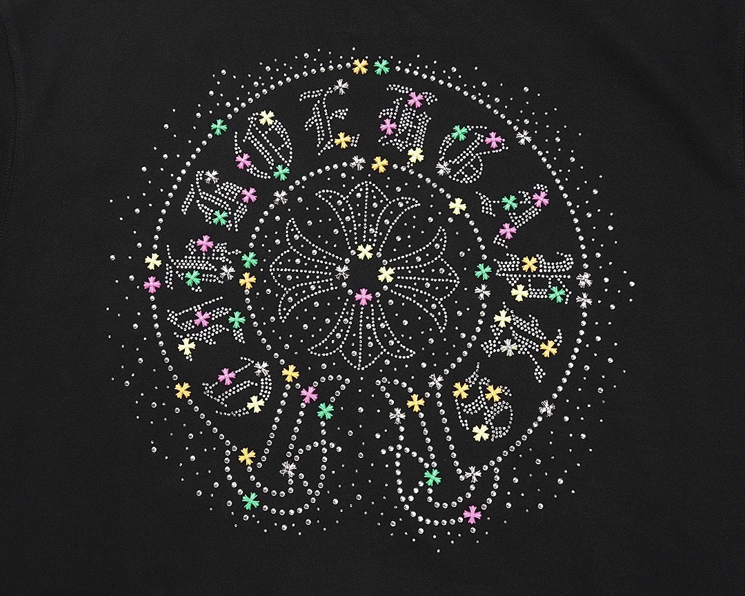 クロムハーツ「Chrome Hearts」秋冬ロングスリーブ ジップアップフーディ - ユニセックス