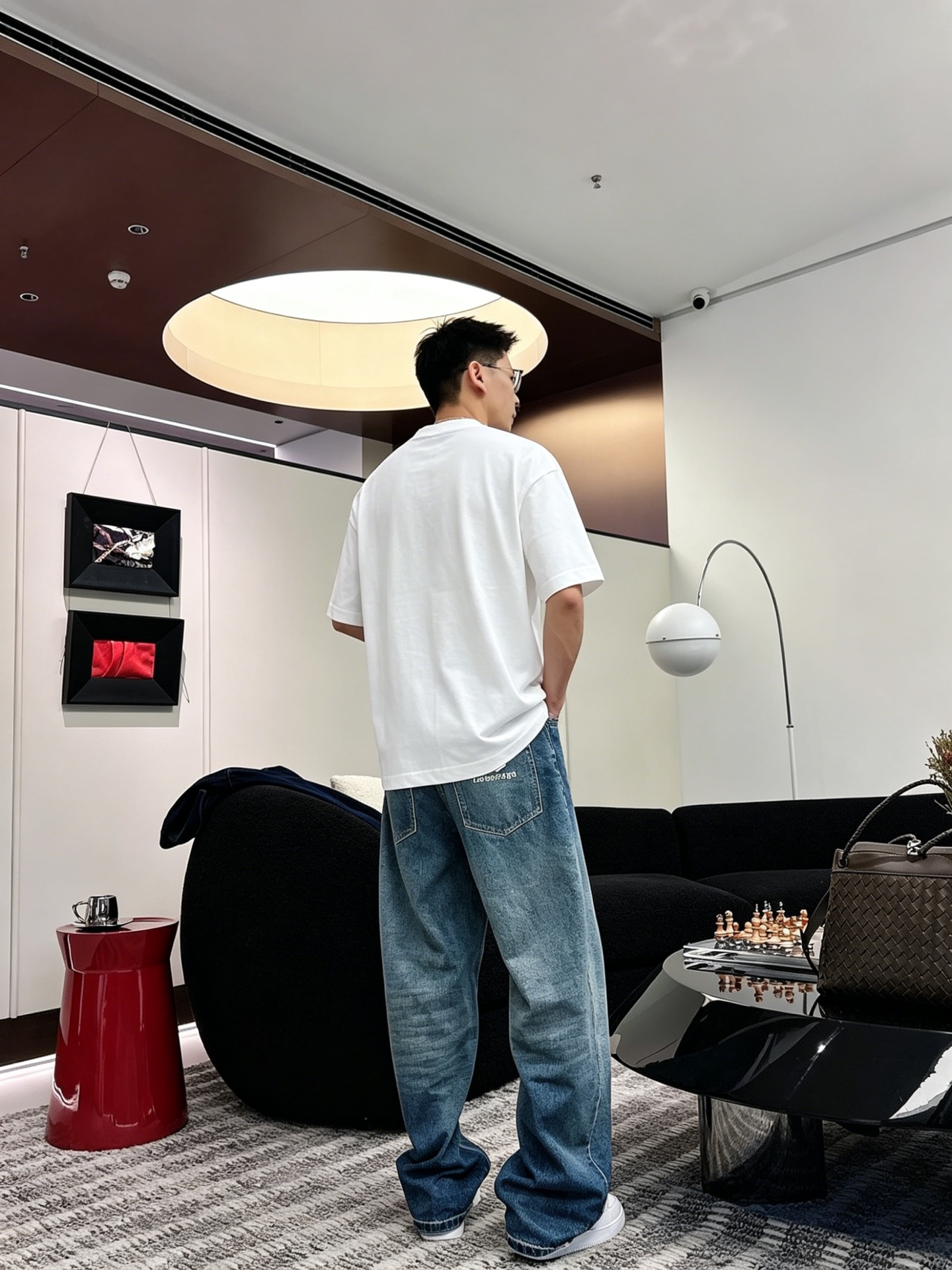 バレンシアガ「Balenciaga」ロゴプリントTシャツ / ショートスリーブ クルーネック