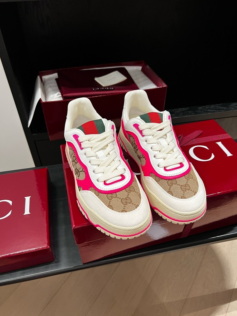 グッチ「Gucci」グッチ バスケットスタイル スニーカー / レザースニーカー