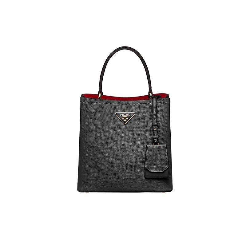 プラダ「Prada」サフィアーノ ダブルバッグ-ISETAN PRESTIGE CURATED