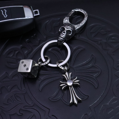 クロムハーツ「Chrome Hearts」キーホルダー＆バッグチャーム - トレンドシンボル
