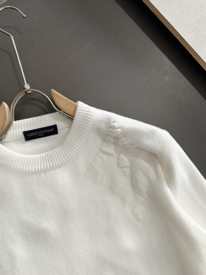 ルイ・ヴィトン「Louis Vuitton」秋冬 メンズ  クルーネックニット