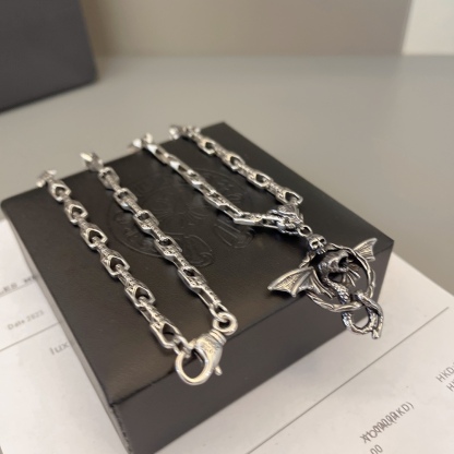 クロムハーツ「Chrome Hearts」シンプルペンダントネックレス - ユニセックス