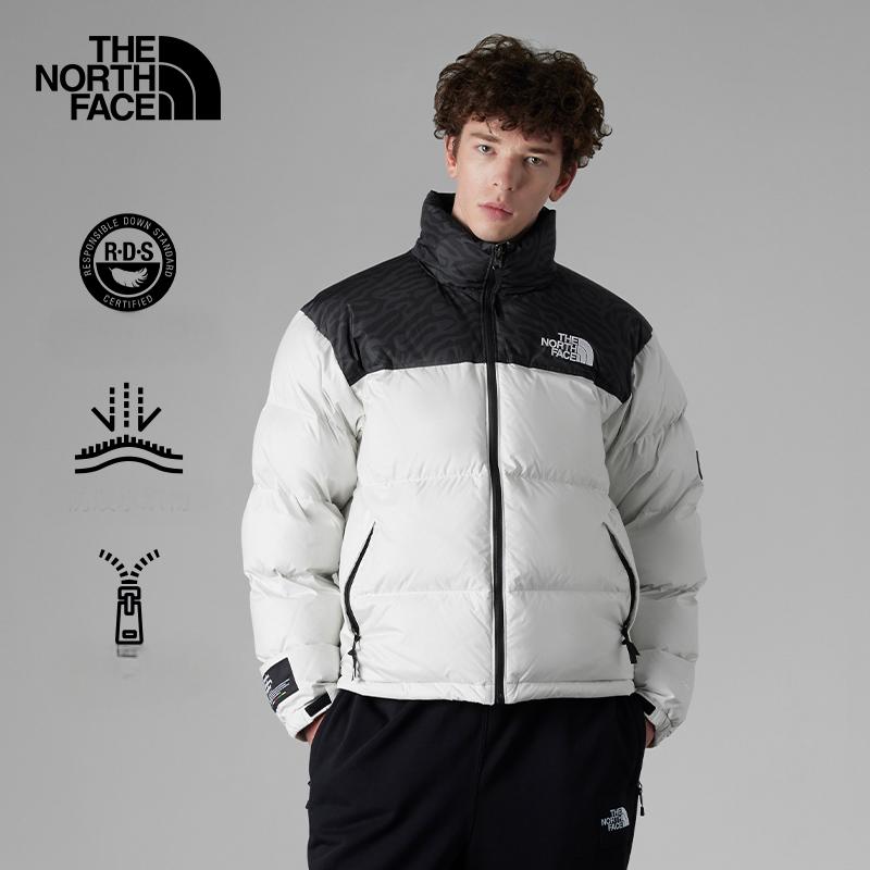 The North Face UE 96Nuptse KHUBU ダウンジャケットのクラシックなアイコン、人気ブランドのガチョウの羽毛製品
