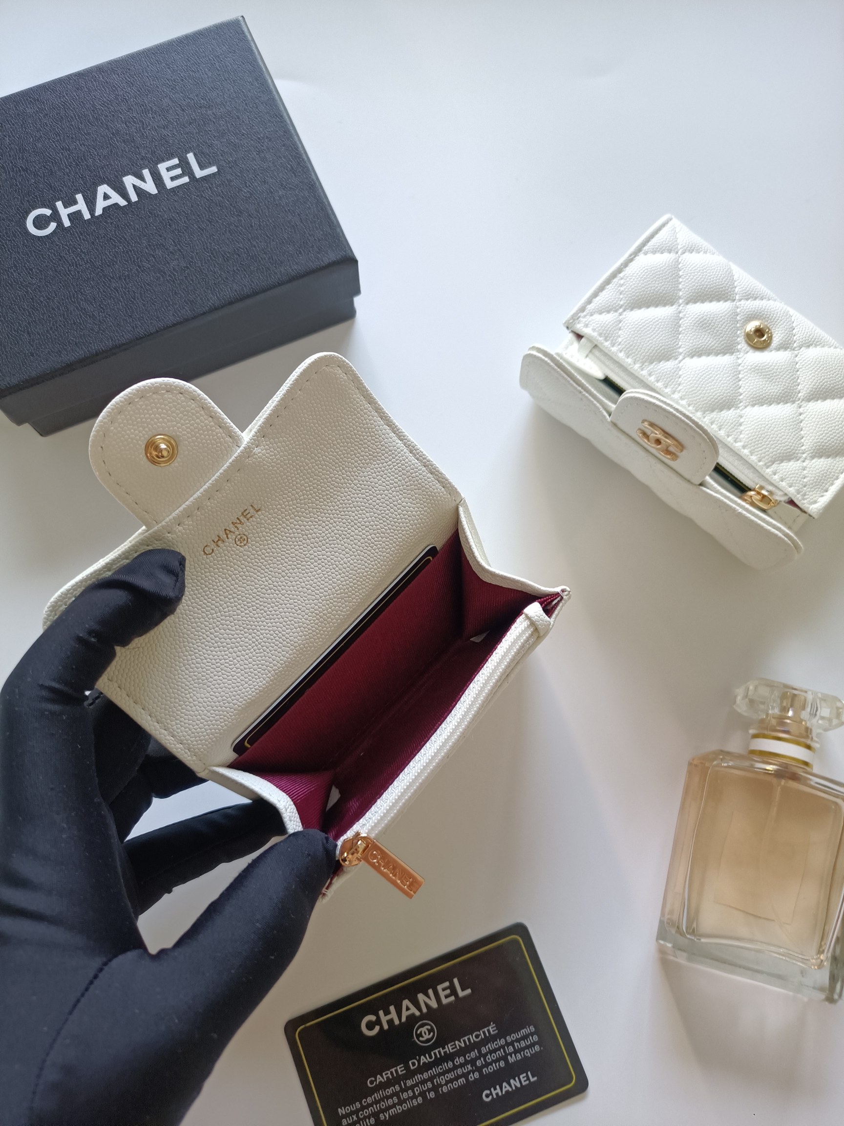 シャネル「Chanel」シャネル クラシック ジップ カードホルダー / コインケース
