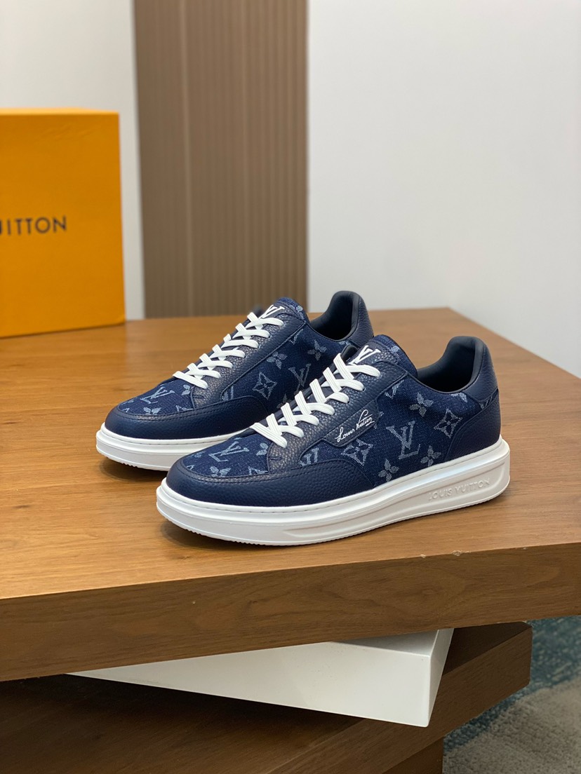 ルイ・ヴィトン「Louis Vuitton」ルイ・ヴィトン スニーカー / レザー スポーツシューズ 