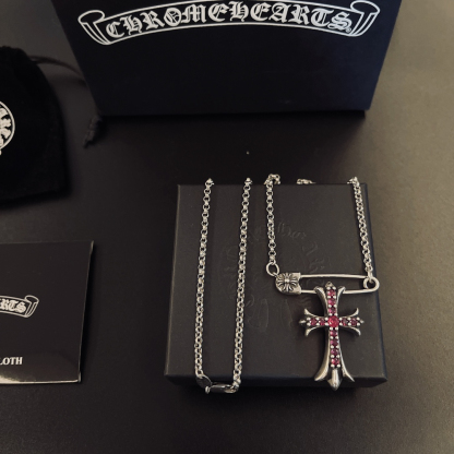 クロムハーツ「Chrome Hearts」シンプルペンダントネックレス - ユニセックス