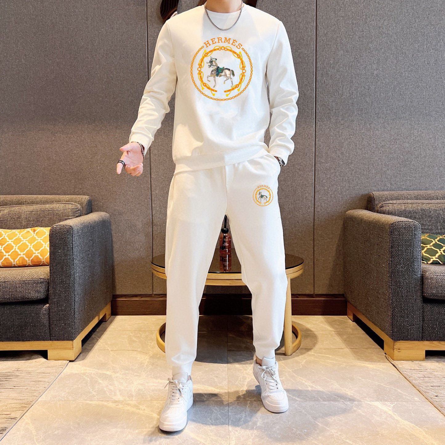 エルメス「Hermès」メンズ スウェットセット