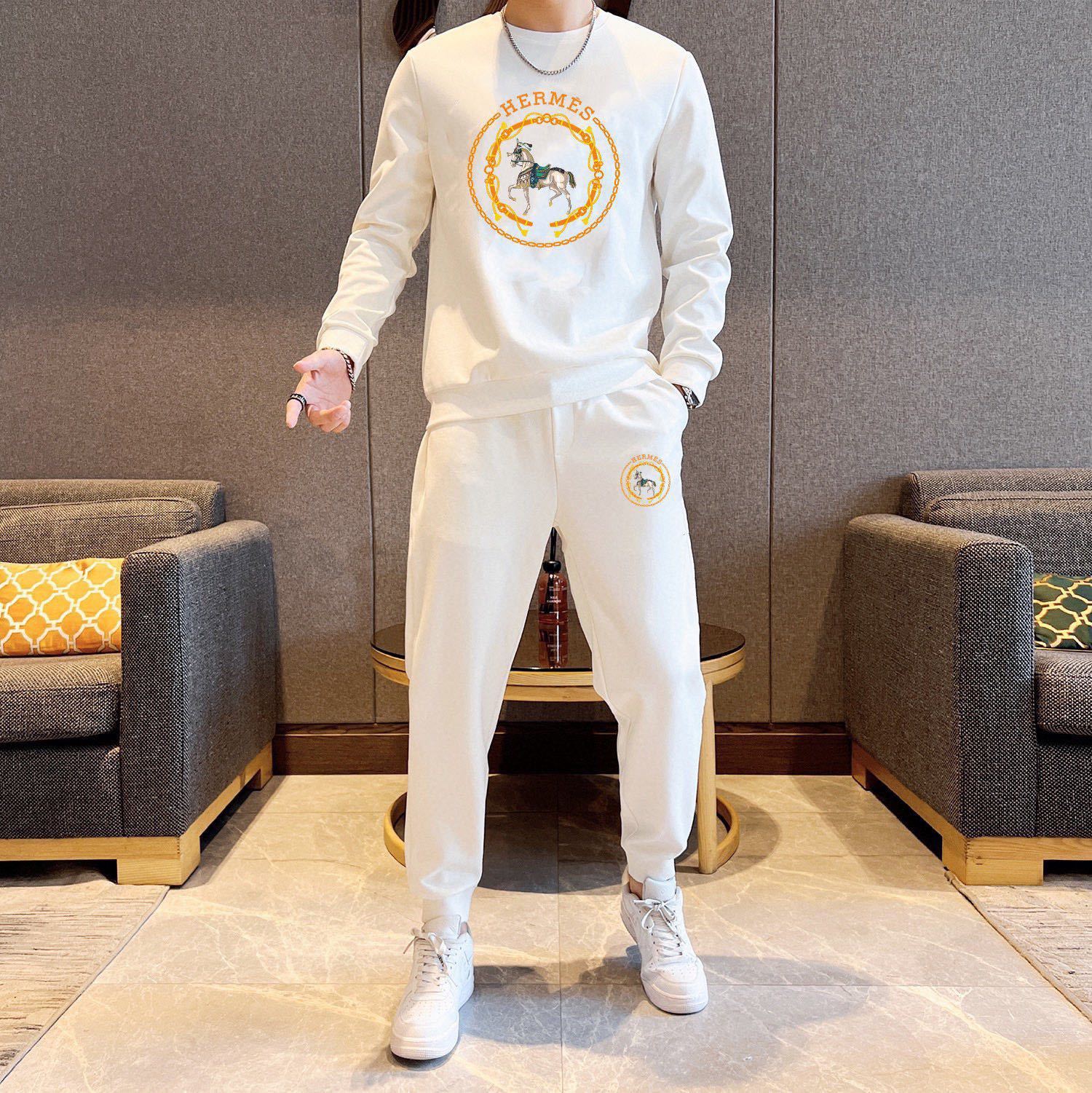 エルメス「Hermès」メンズ スウェットセット