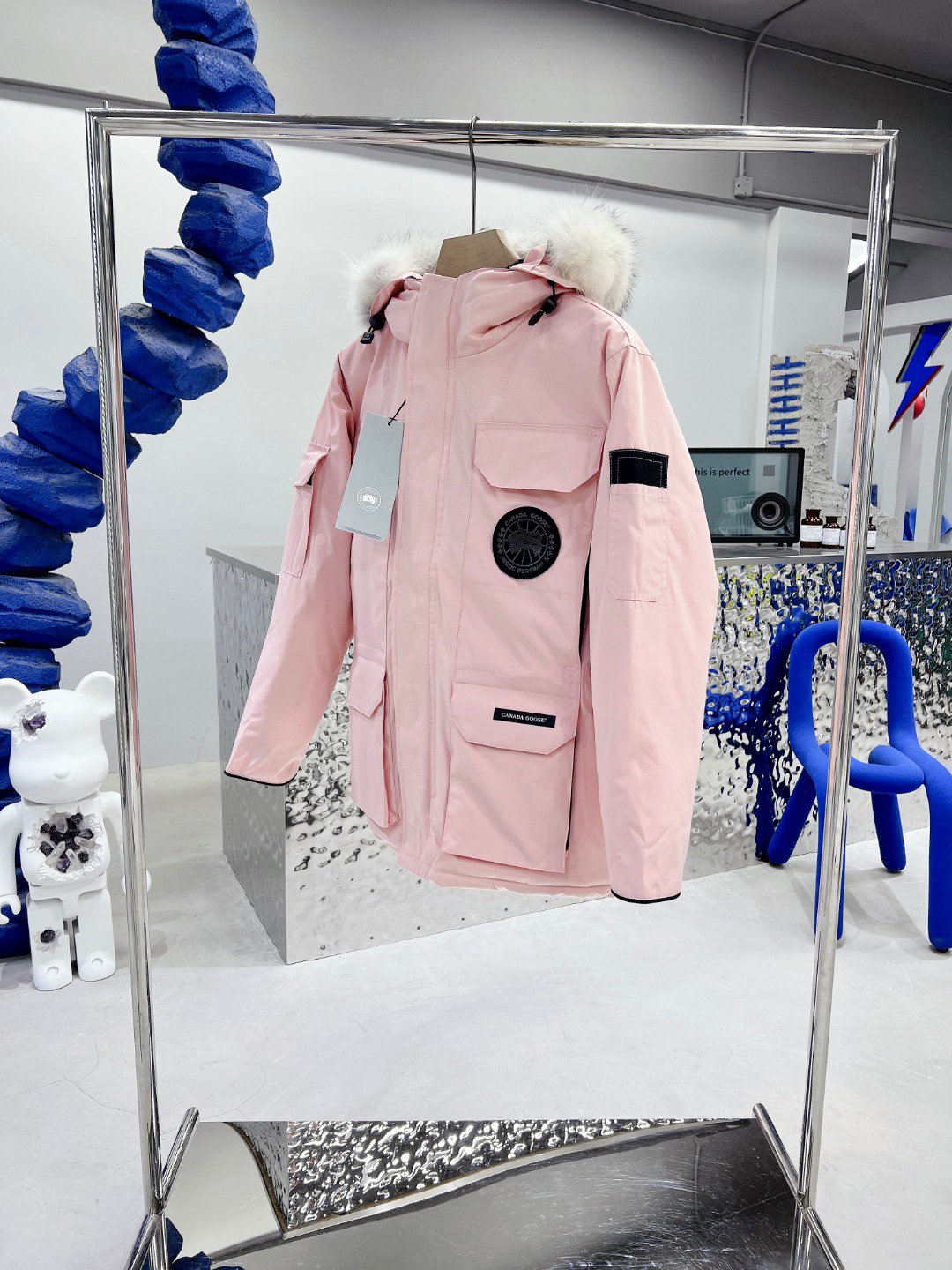 カナダグース「Canada Goose」秋冬フード付きダウンコート