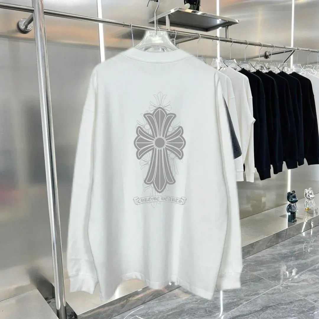 クロムハーツ「Chrome Hearts」ラウンドネックスウェットシャツ