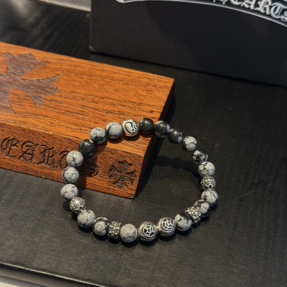 クロムハーツ「Chrome Hearts」ブレスレット - ヴィンテージ＆ロックテイスト ペア用