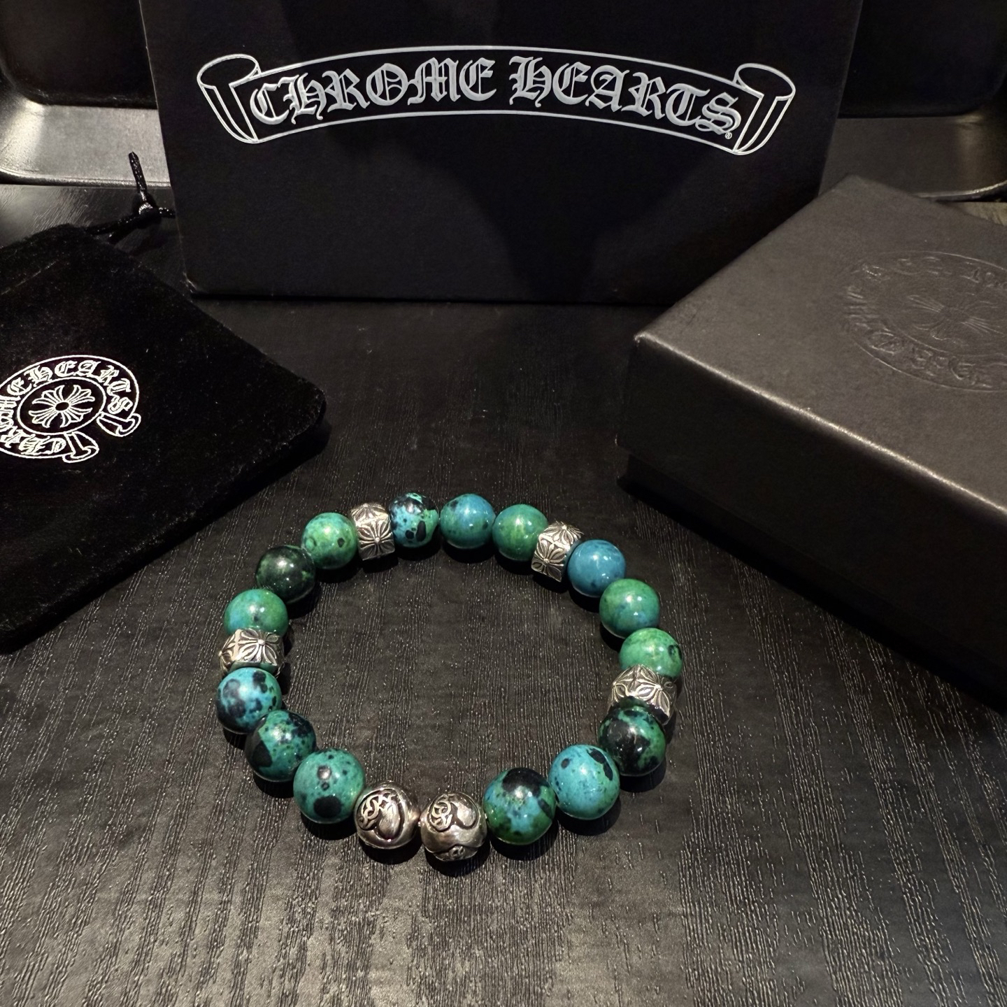 クロムハーツ「Chrome Hearts」ブレスレット - ヴィンテージ＆ロックテイスト ペア用