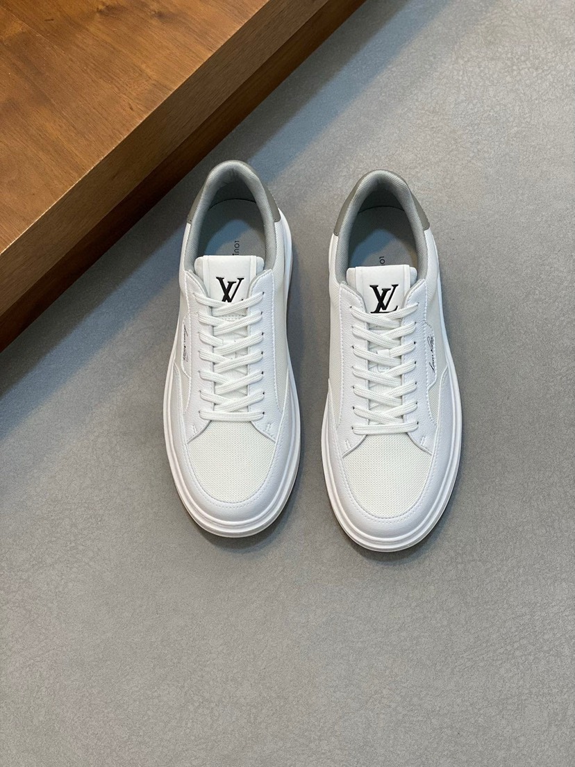 ルイ・ヴィトン「Louis Vuitton」ルイ・ヴィトン プレミアムスニーカー  / レザースニーカー