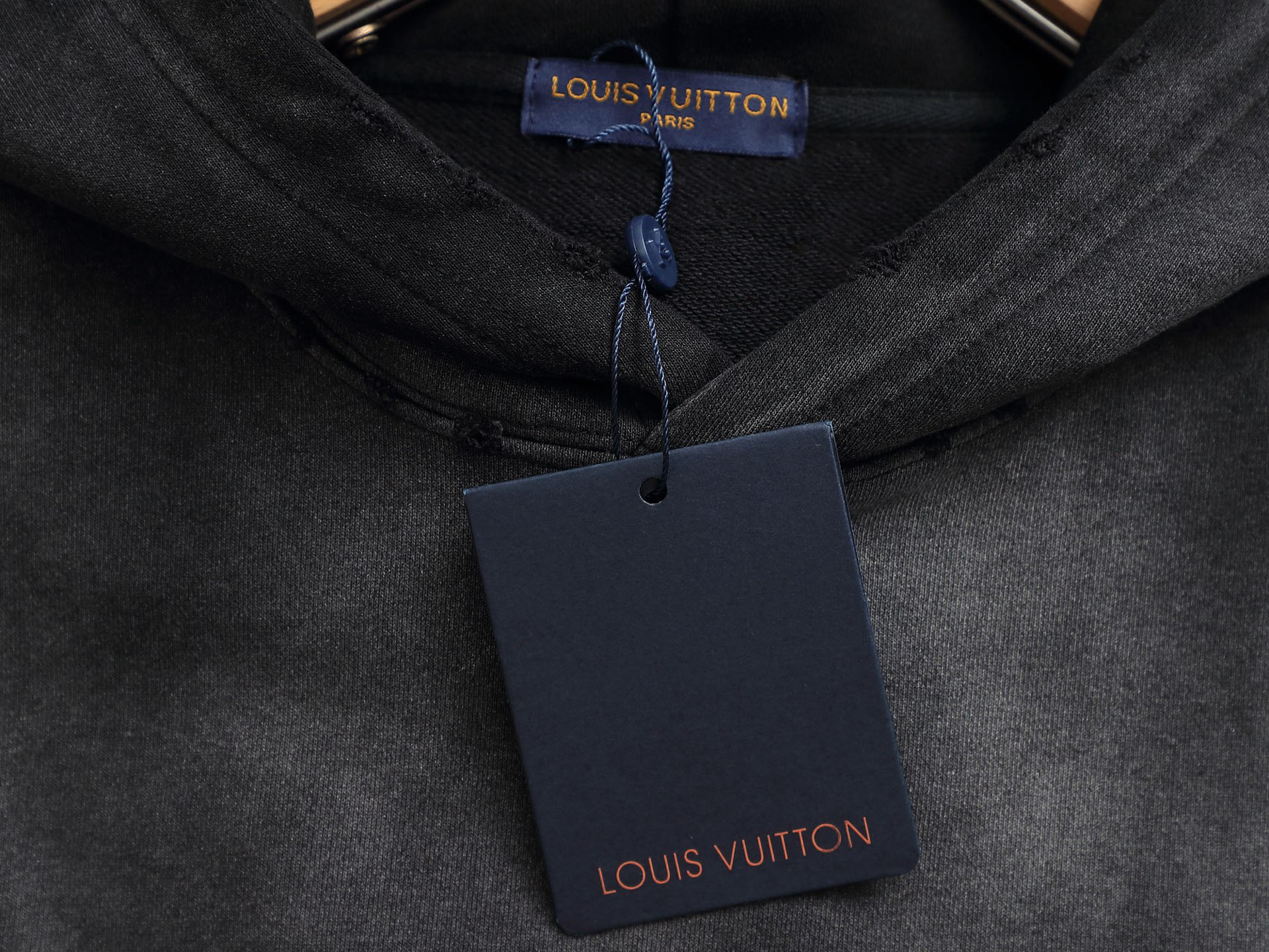 ルイ・ヴィトン「Louis Vuitton」フード付きコットンパーカー(ユニセックス)