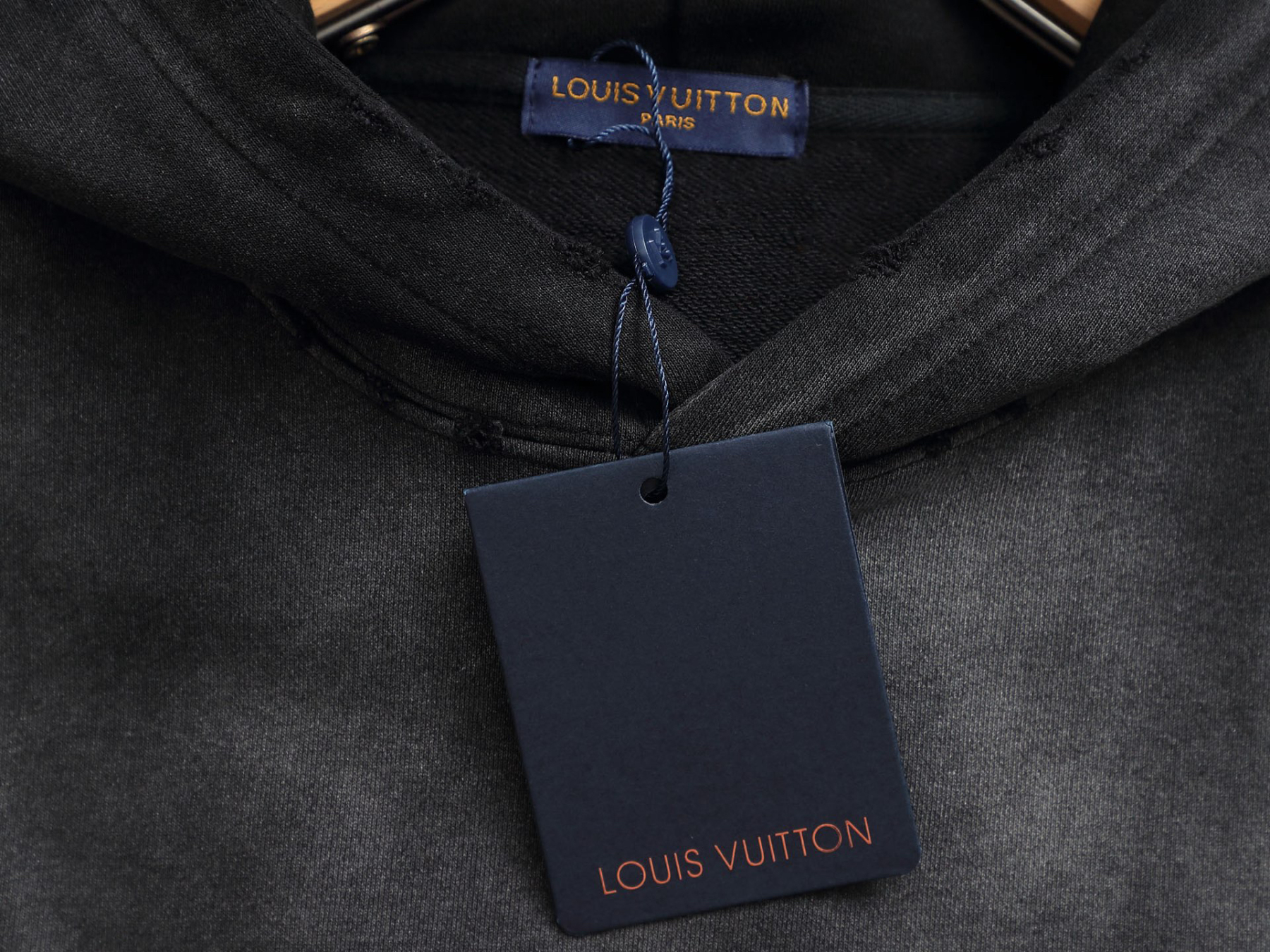 ルイ・ヴィトン「Louis Vuitton」フード付きコットンパーカー(ユニセックス)