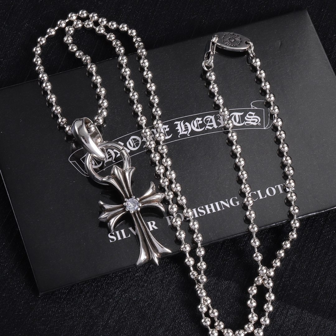 クロムハーツ「Chrome Hearts」クラシック ペンダントネックレス - 男女兼用