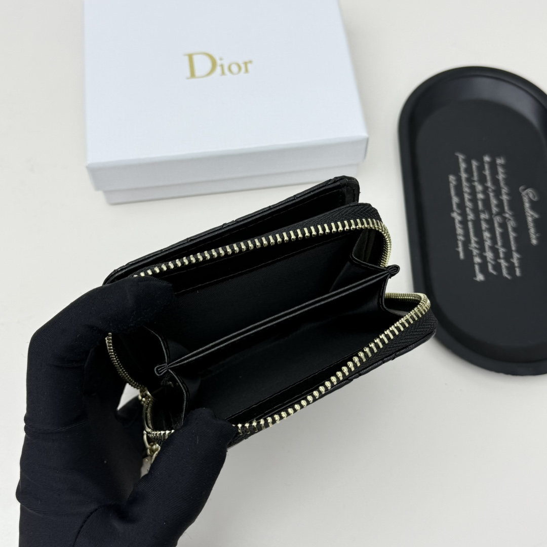 ディオール「Dior」ディオール カンナージュ ラムスキン カードケース 795 / カードホルダー