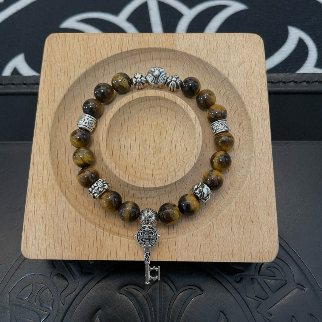 クロムハーツ「Chrome Hearts」ブレスレット - ヴィンテージ＆ロックテイスト ペア用