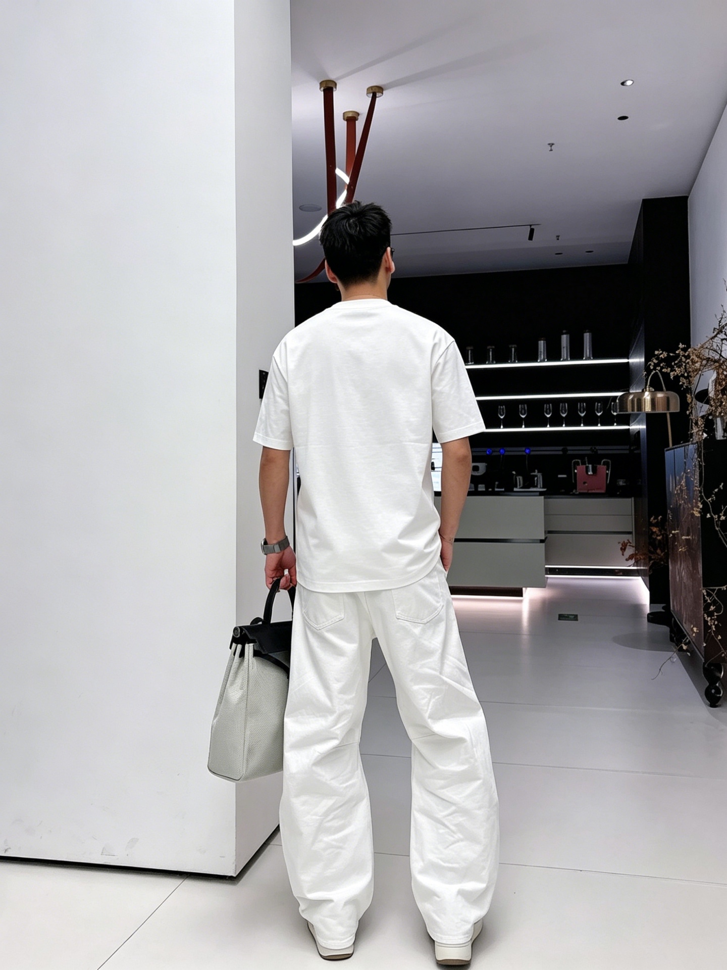 ルイ・ヴィトン「Louis Vuitton」ロゴプリントTシャツ / ショートスリーブ クルーネック
