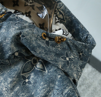 ルイ・ヴィトン「Louis Vuitton」秋冬フード付きダウンジャケット