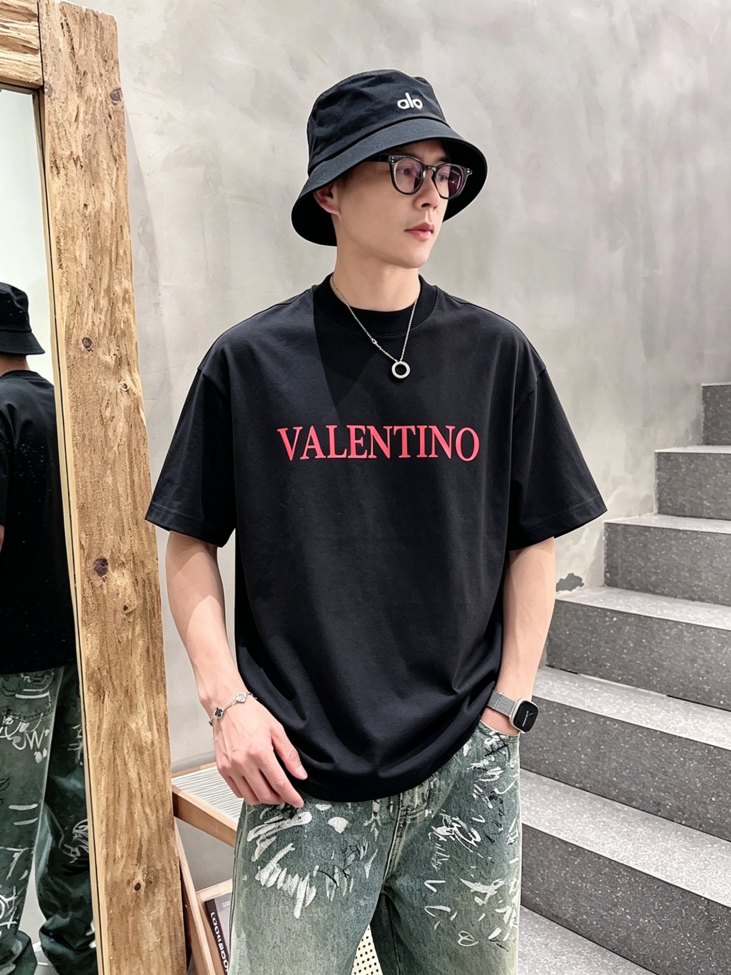 ロゴプリントTシャツ / ショートスリーブ クルーネック