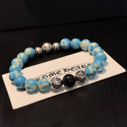 クロムハーツ「Chrome Hearts」ブレスレット - ヴィンテージ＆ロックテイスト ペア用