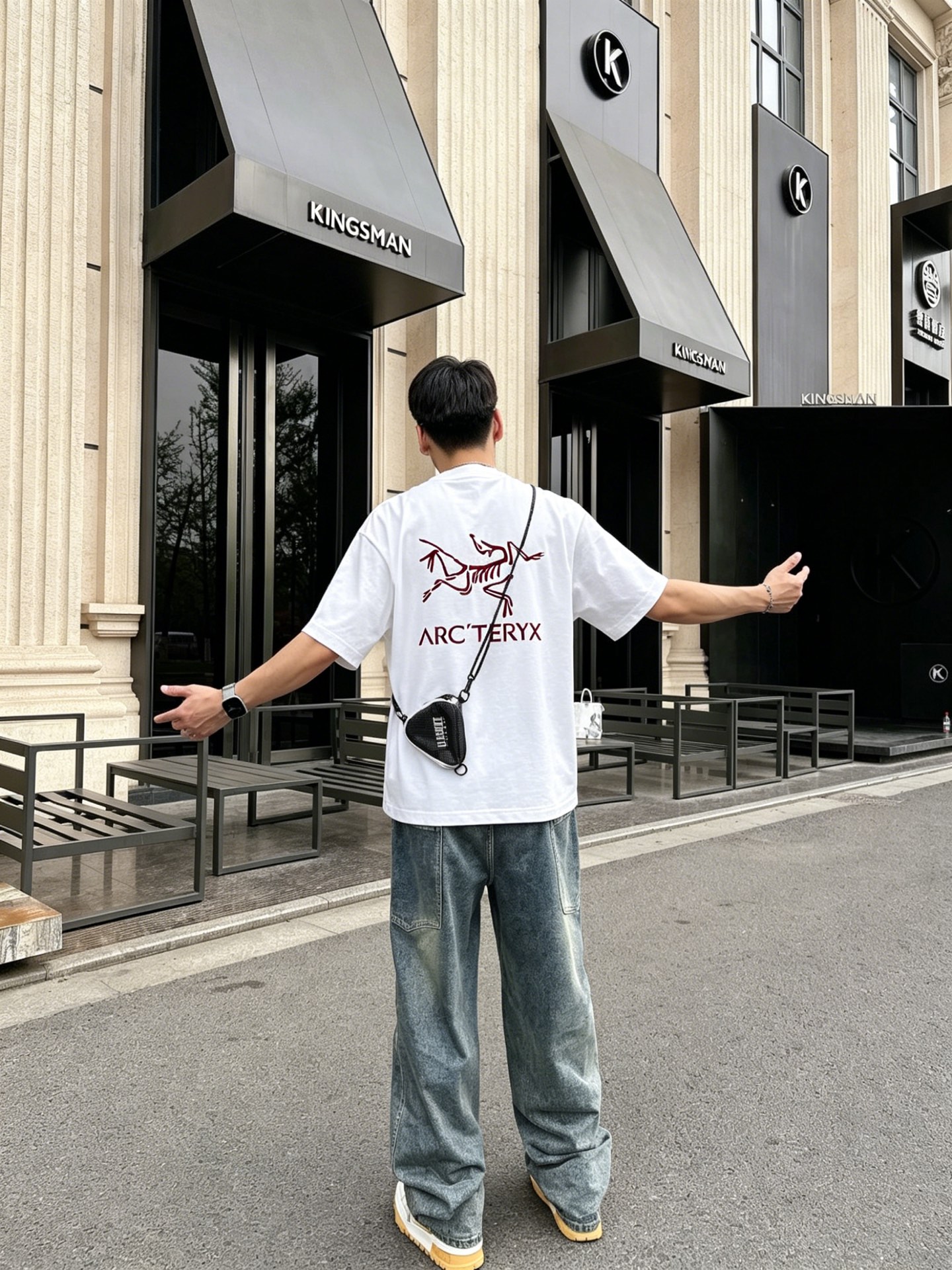アークテリクス「ARC'TERYX」ロゴプリントTシャツ / ショートスリーブ クルーネック