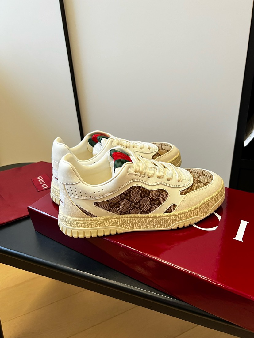 グッチ「Gucci」グッチ バスケットスタイル スニーカー / レザースニーカー