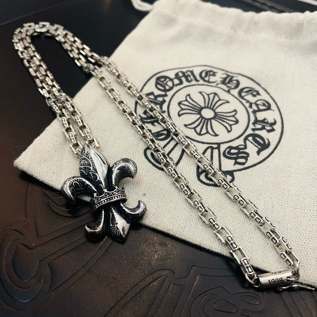 クロムハーツ「Chrome Hearts」クラシック ペンダントネックレス - 男女兼用