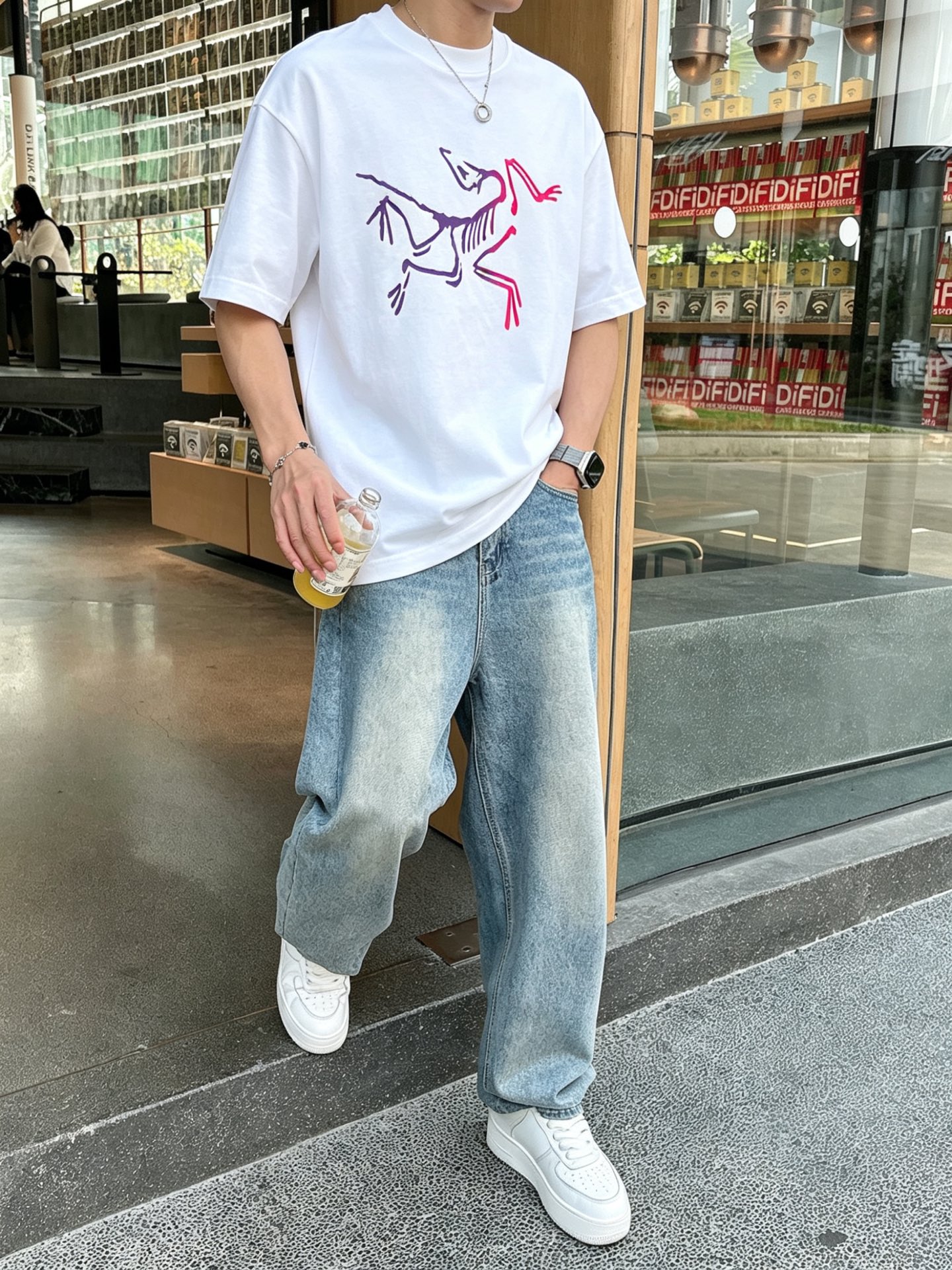 アークテリクス「ARC'TERYX」ロゴプリントTシャツ / ショートスリーブ クルーネック